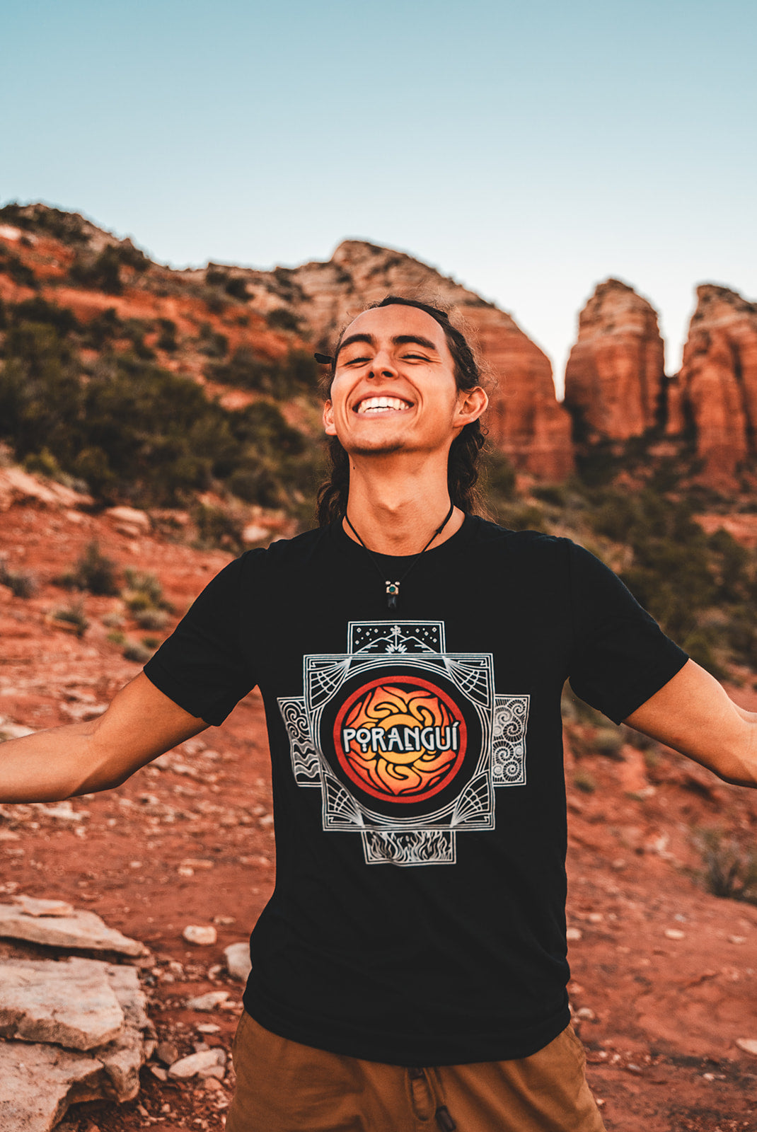 CHAKARUNA TRIBLEND UNISEX TEE