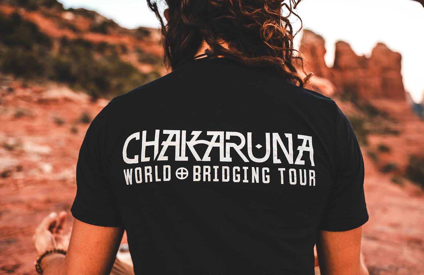 CHAKARUNA TRIBLEND UNISEX TEE