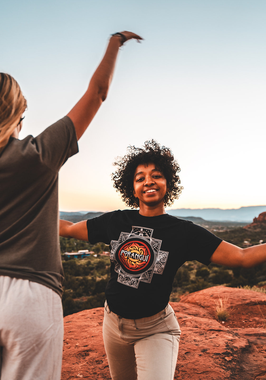 CHAKARUNA TRIBLEND UNISEX TEE