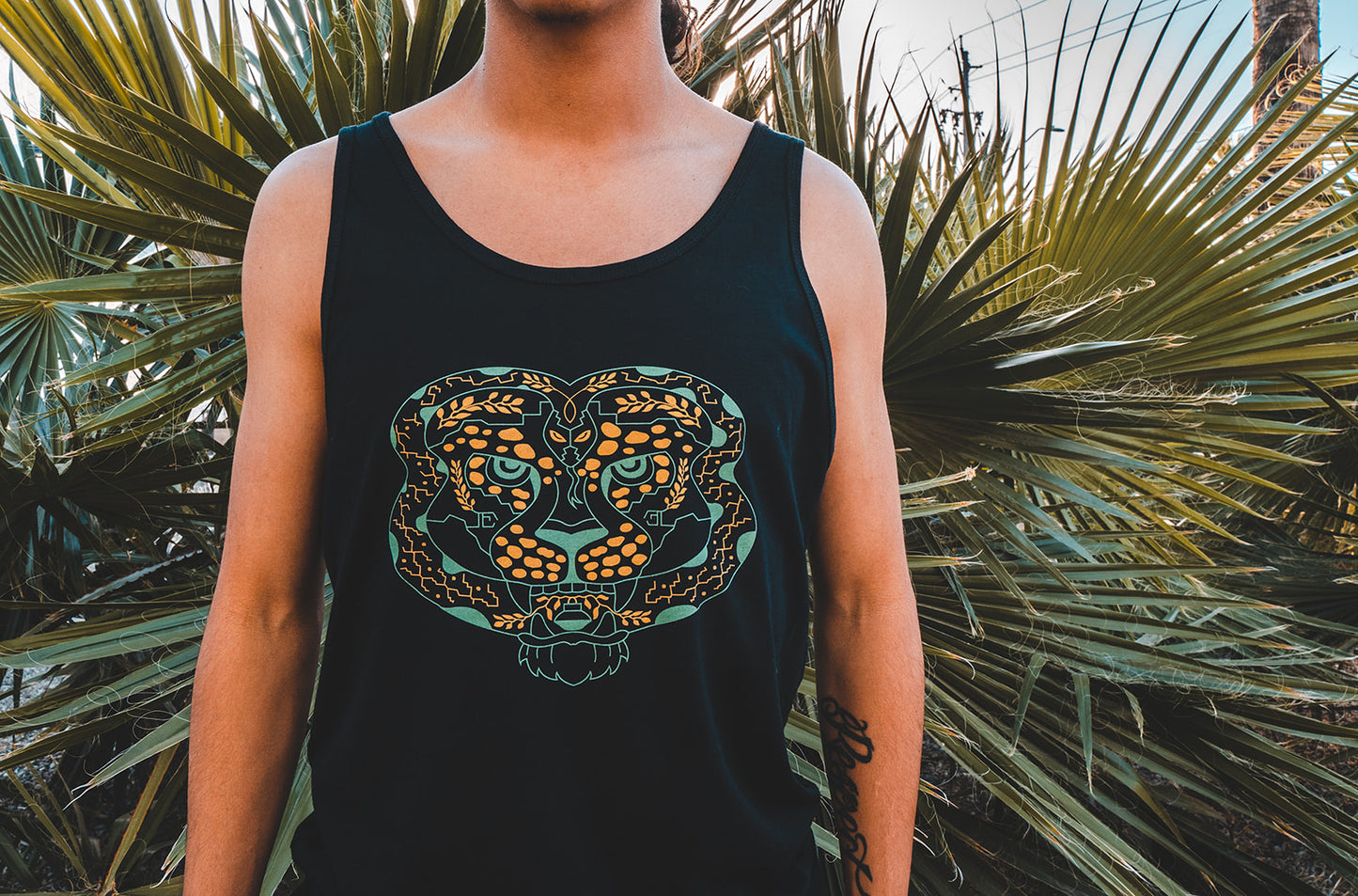 AYAHUASCA JAGUAR UNISEX TANK TOP