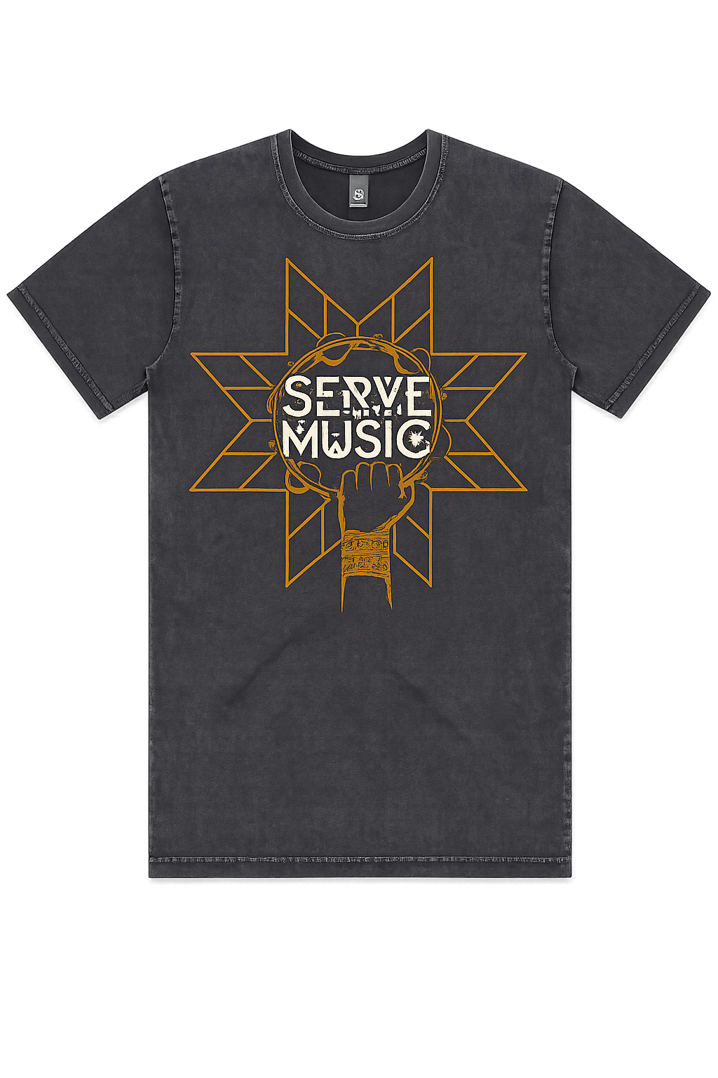 SERVE THE MUSIC UNISEX TEE