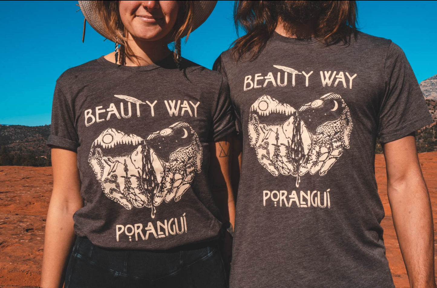 BEAUTY WAY TRIBLEND UNISEX TEE
