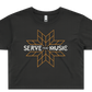 SERVE THE MUSIC CROP TEE
