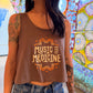 MUSIC IS MEDICINE CROP TANK (NEW STYLE!)