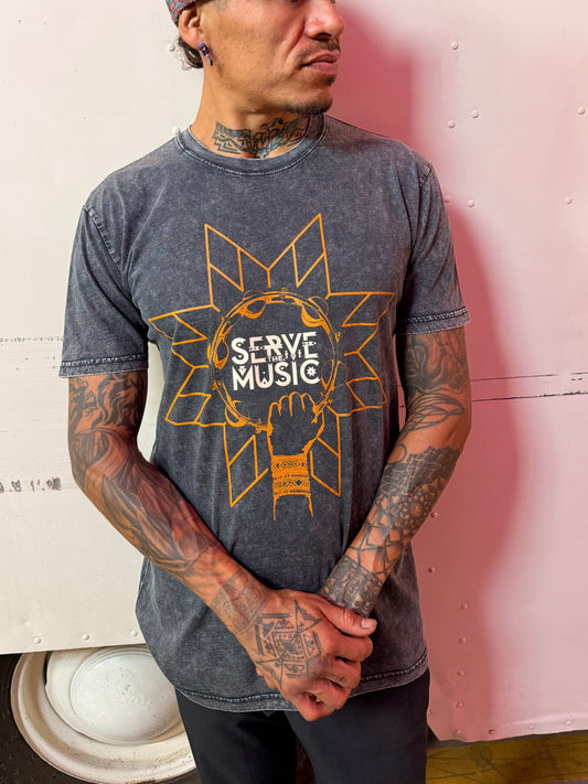 SERVE THE MUSIC UNISEX TEE