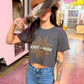 SERVE THE MUSIC CROP TEE