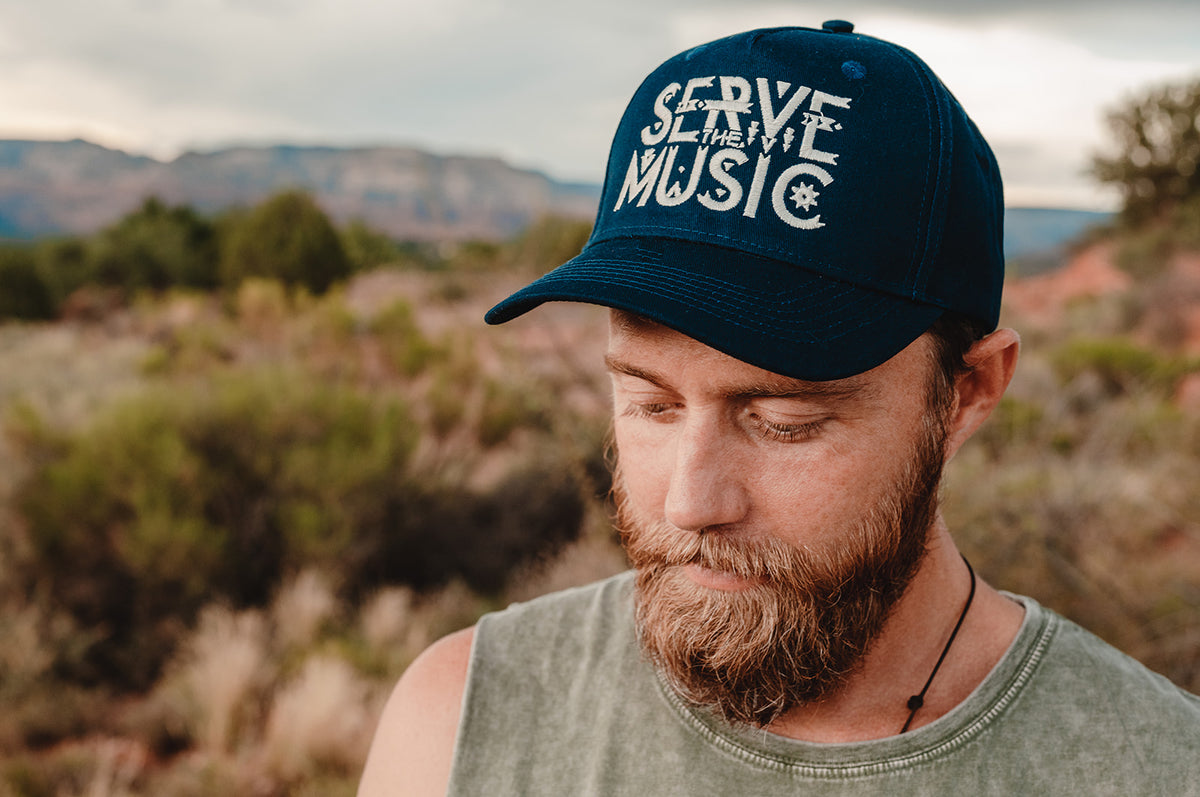 SERVE THE MUSIC BASEBALL CAP