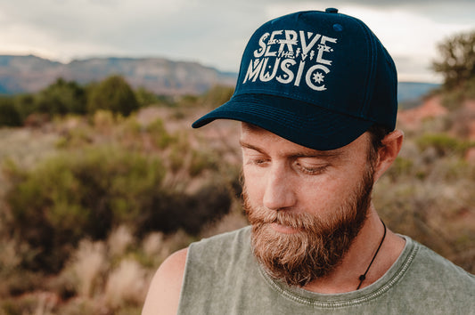 SERVE THE MUSIC BASEBALL CAP