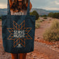 SERVE THE MUSIC CANVAS TOTE BAG