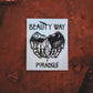 BEAUTY WAY HOLOGRAPHIC DIE CUT STICKER