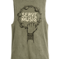 SERVE THE MUSIC UNISEX TANK