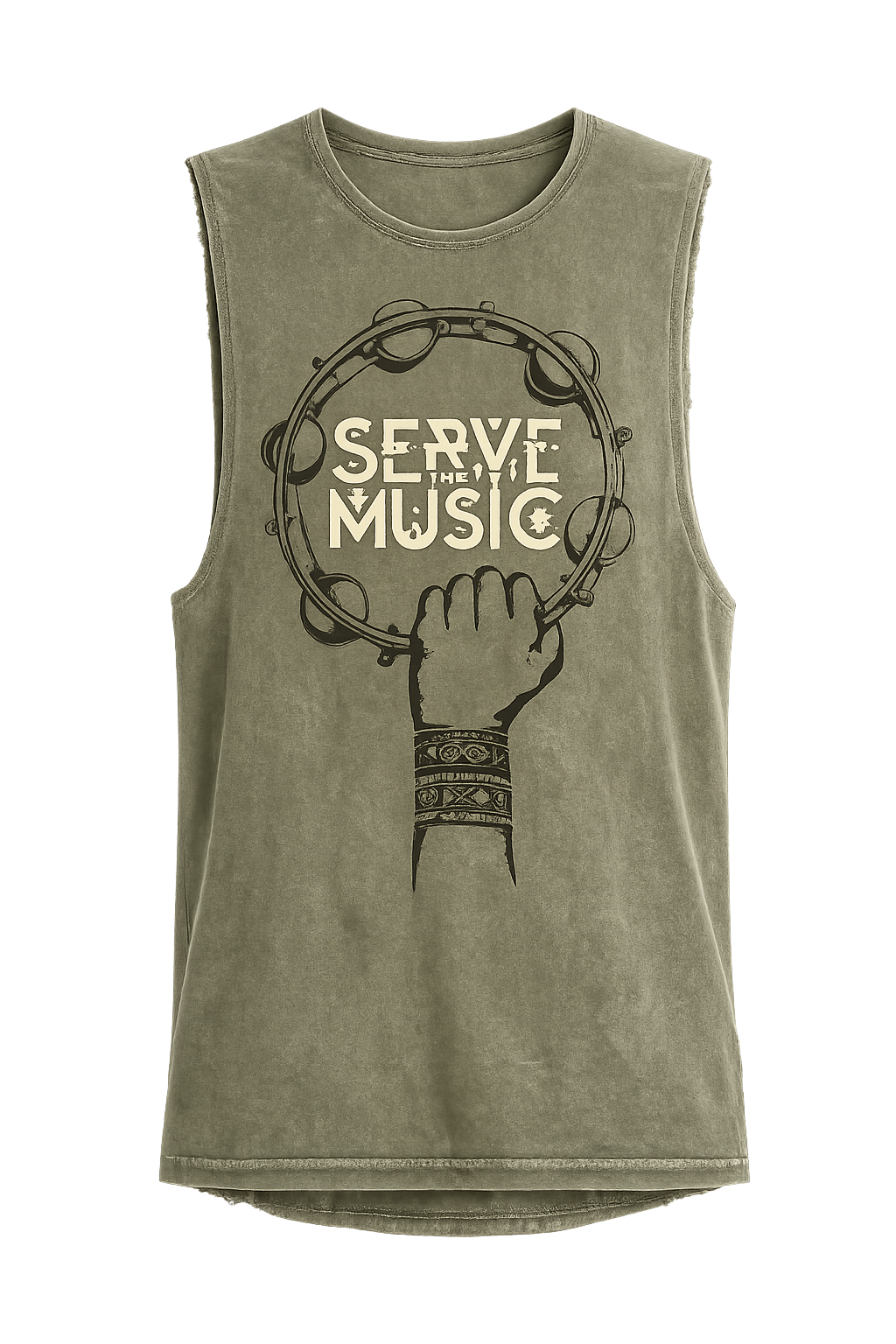 SERVE THE MUSIC UNISEX TANK