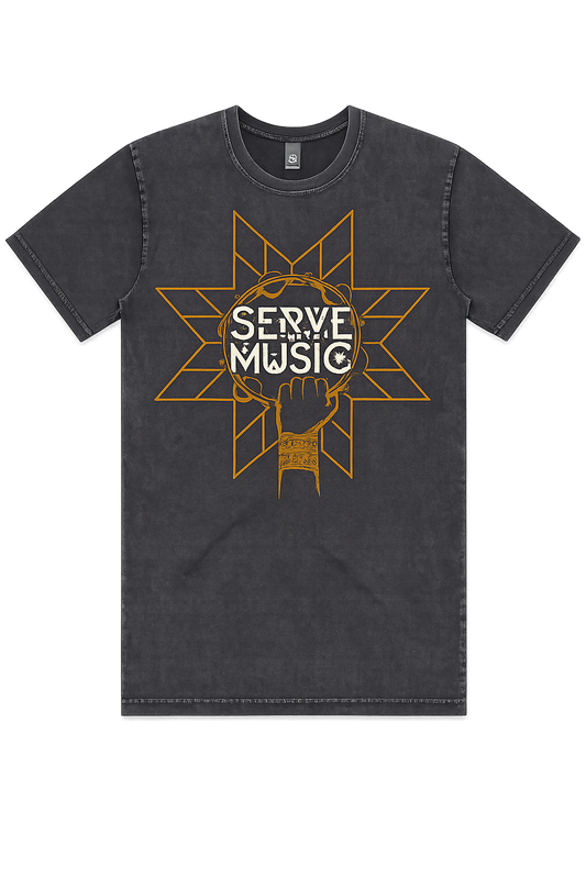 SERVE THE MUSIC UNISEX TEE