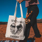 BEAUTY WAY CANVAS TOTE BAG