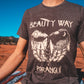 BEAUTY WAY TRIBLEND UNISEX TEE