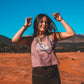 MUSIC IS MEDICINE CROP TANK TOP